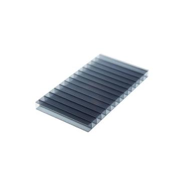 Imagem de Chapa de Policarbonato Alveolar Cinza Refletivo 6mm - 2,10m x 6,00m - 