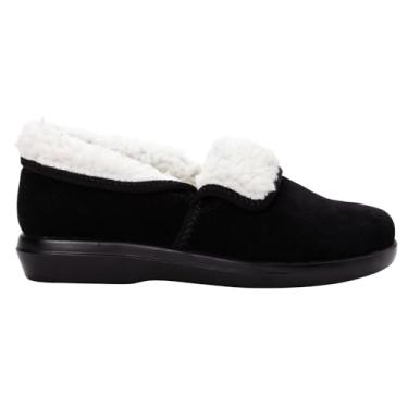 Imagem de Propét Pantufas femininas casuais Colbie Slip-On, Preto, 9 Wide