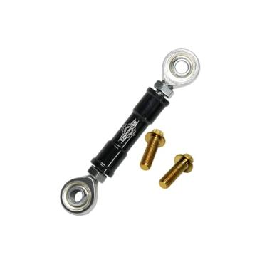 Imagem de PJMTCUSTOM Haste preta de câmbio de câmbio de controle médio serve para Harley Davidson 1984-2024 Dyna Super Glide, Street Bob, Low Rider FXLRS FXLRST, Softail Standard (preto)