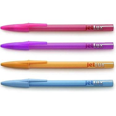 Imagem de Compactor Caneta Esferográfica 1.0 Jet Lux 4 Cores - Compactor