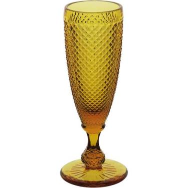Imagem de Taça Imperial de Champanhe em Vidro - 1 UN - Ambar - Tout Decora