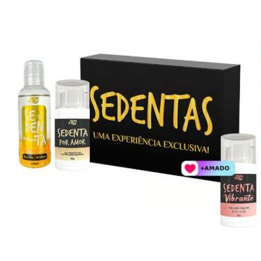 Imagem de Kit Erótico Sedenta Por Amor, Sedenta Por Toque e Sedenta Vibrante - P