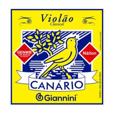 Imagem de Encordoamento Giannini Canário Náilon para Violão  - Giannini Encordoa