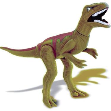 Imagem de Dinossauro Super Velociraptor Adijomar Brinquedos, Verde