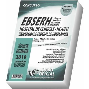 Imagem de Apostila Ebserh Uberlândia - Técnico Em Enfermagem - CURSO OFICIAL