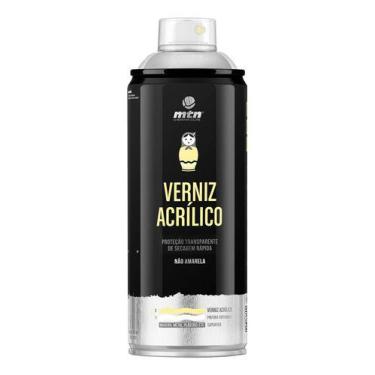 Imagem de Verniz Acrílico Spray Mtn Pro Madeira Vidro Montana 400ml, Brilhante