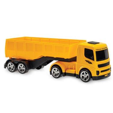 Imagem de Caminhão Carreta Basculante De Brinquedo - Linha Falcon - Usual Brinqu