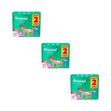Imagem de Kit Fralda Personal Baby Protect & Sec Mega - Tam XXG - 84 unidades - 