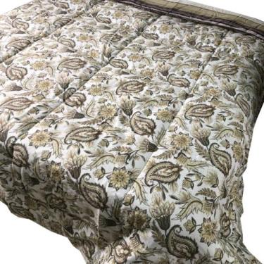 Imagem de Edredom Casal Algodão Box Dupla Face Com Roupa de Cama Lençol Completo