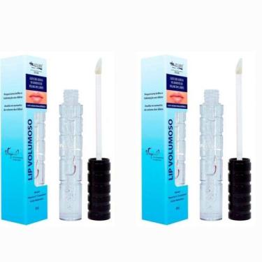 Imagem de Kit 2 Gloss Lip Volumoso Incolor Menta Max Love