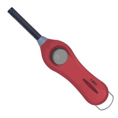 Imagem de Acendedor lareira churrasqueira bic mega lighter