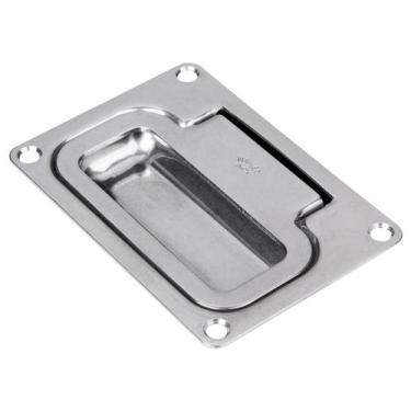 Imagem de Puxador Tipo Concha Com Alça De Embutir Inox Mahler 70x100 - mahler in