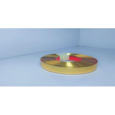 Imagem de Fita Metalizada 11mm com dupla face 3m rolo do 10mts - Blessed, Dourad