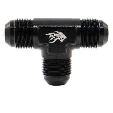 Imagem de Conexão T de Alumínio 10AN Aeroquip All Black - Cód.7806 - ASLLAN