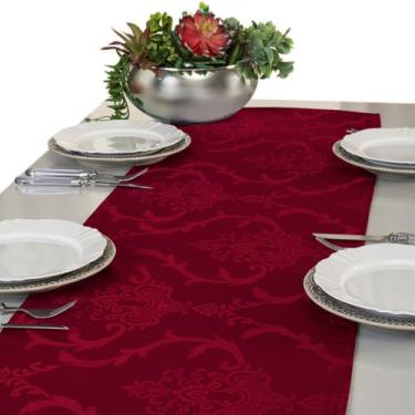 Imagem de Caminho Trilho De Mesa Decorativo 1,40m X 0,40m Jacquard - Actual Deco