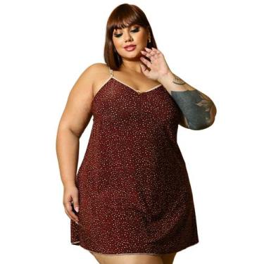 Imagem de Kit com 3 Camisola Baby Doll de Liganete Estampa Variadas - Luega Moda