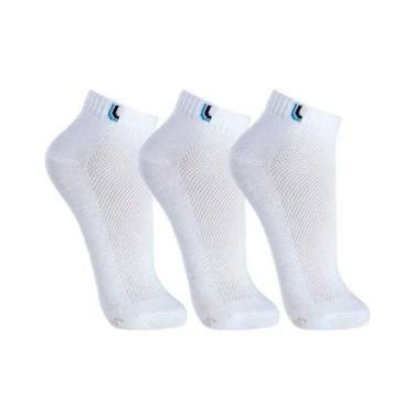 Imagem de Kit de 3 Pares de Meias Lupo 03225-089 Cano Curto Sport, Sortida, M (3