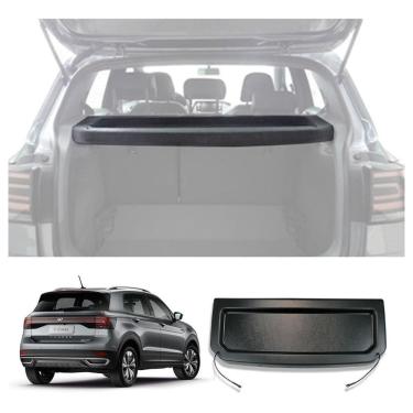 Imagem de Tampão Porta Malas Bagageiro Vw T-Cross Todos Preto