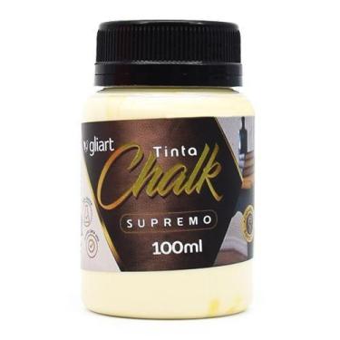 Imagem de Tinta Chalk Supremo Gliart 100ml, AMARELO SECO
