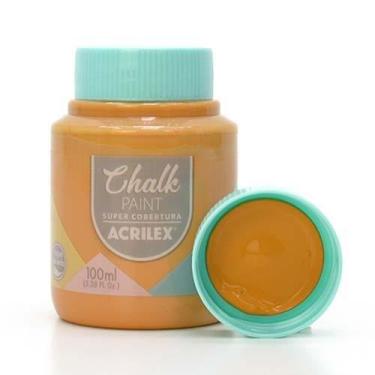 Imagem de Tinta Chalk Paint Acrilex 100ml, 863 LARANJA BOHEMIAN