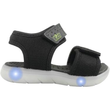 Imagem de Sandália Infantil Menino Luz Led Casual Dia a Dia Passeio Escola Anatômica Conforto Kidy 163-0115