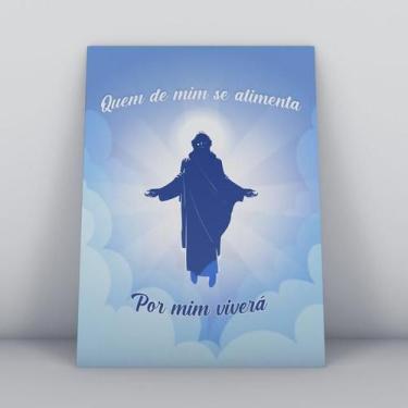 Imagem de Quadros TAC Religião Cristã 013 - 20x30cm - MDF Colorido