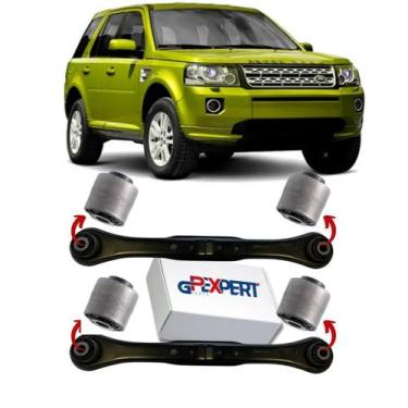 Imagem de Kit 04 Buchas Braço Inferior Traseira Freelander 2 2006 2007 2008 2009