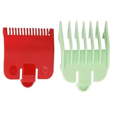 Imagem de Kit 2 Pentes De Disfarce Para Maquina Cabelo 1/16 E 1/8 - Clipper Guid