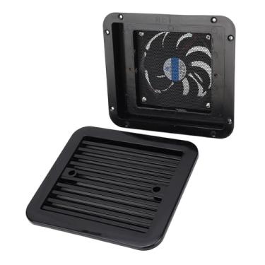Imagem de Ventilador de Ventilação Lateral RV 205 X 185 Mm 220 V Ventilador de Exaustão de Ventilação de Ar para Campervan, Trailer, Iate e - Troca de Ar Rápida e