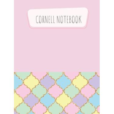 Imagem de Cornell Notes Notebook: Large (8.5” x 11”) Cornell Style Notebook Paper for High School and College Students. College Ruled Composition Notebook for Note Taking.
