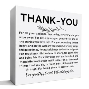 Imagem de Presente de agradecimento ao prestador de creche, presente de agradecimento para babá infantil, creche, pré-escola, professor, presente para Natal, aniversário, dia do professor, I'll Grateful