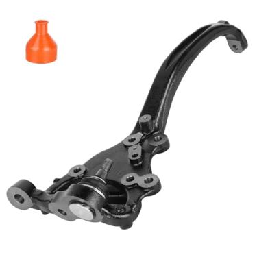 Imagem de Conjunto de junta de direção dianteira e cubo de rolamento de roda para Chrysler 300 2012-2021, Dodge Charger 2012-2021, Challenger 2012-2021, 05168420AF 5168420AE, lado do passageiro dianteiro