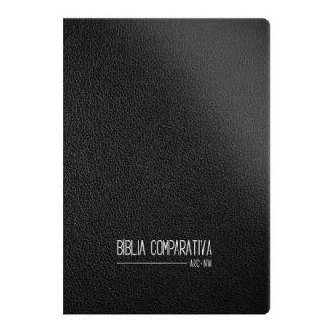 Imagem de Livro - Bíblia comparativa extra grande RC - NVI - Preta Luxo