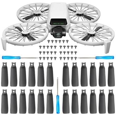 Imagem de Craznick Propellers for DJI Flip Blades - 24PCS Props Quick Replacement Spare Part Low Noise Wings for DJI Flip Drone Accessories