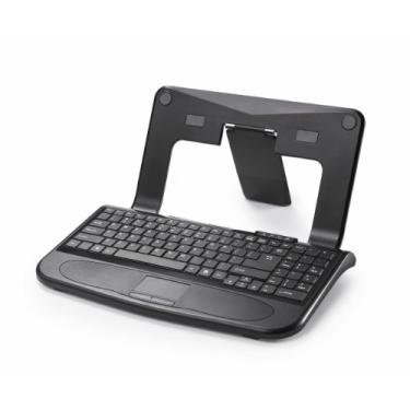 Imagem de 2 suportes modernos legais com teclado para Mac/PC (2C-SK11-BK)