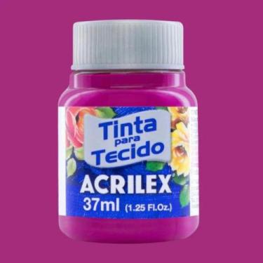 Imagem de Tinta para Tecido Fosca Acrilex 37ml Cores Frias - 04140