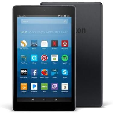 Imagem de Tablet Amazon Fire Hd8 32Gb 8, Preto, 32GB