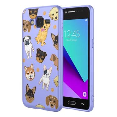 Imagem de KOARWVC Capa de telefone para Samsung Galaxy J2 Prime, capa para Samsung G532 SM-G530, design de padrão de gato, fina, protetora, macia, amortecedora, capa de telefone para Samsung Galaxy J2 Prime,