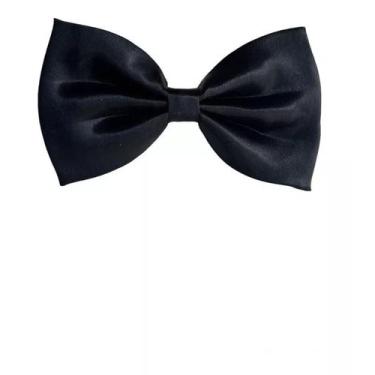 Imagem de Gravata Borboleta Preta Social Com Regulador Ref: 247 - KARECATO, Pret