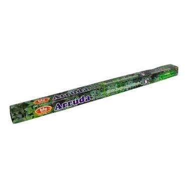 Imagem de Incenso Indiano Bic Arruda  Caixa com 8 Varetas - Lua Mística - 100% O