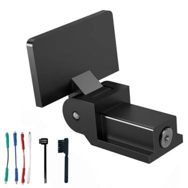 Imagem de Dobradiças de proteção contra poeira para toca-discos AT-PL120 e AT-LP120-USB. Escova Stylus de agulha e escova de limpeza. Fios de cabeça de cartucho.