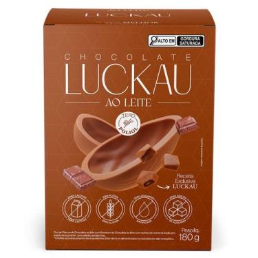 Imagem de Ovo de Páscoa Chocolate Ao Leite Sem Poliol Luckau, Ovo de Páscoa