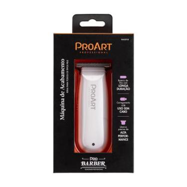 Imagem de Máquina De Acabamento Profissional Mini Branca Proart Bivolt, Bivolt