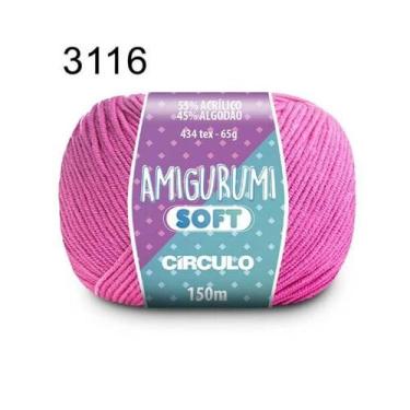 Imagem de Fio Amigurumi Soft Circulo 150m Cor 2 - Círculo, 3116-Sorvete