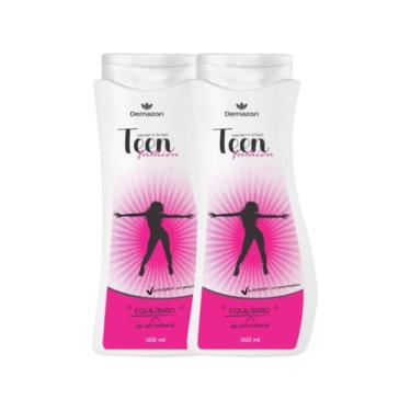 Imagem de SABONETE ÍNTIMO TEEN FASHION TODO DIA 230ml DEMAZON 2un