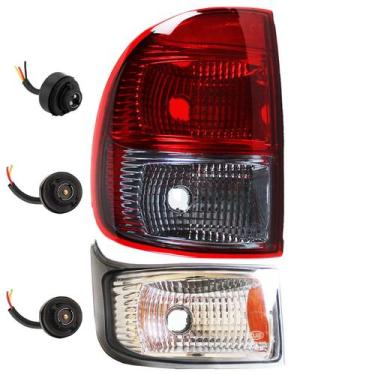 Imagem de 2 Lanterna Traseira para Ônibus Marcopolo G6 Volare LE FU/CR + Soquete