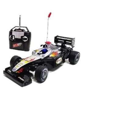 Imagem de Carrinho de Corrida Fórmula 1 com Controle Remoto Deluxe Car F1 Preto 