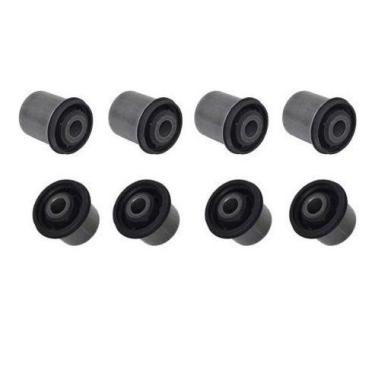 Imagem de 4 Bucha Bandeja Inferior 4 Superior Nova S10 2013 / ... - Grazzimetal