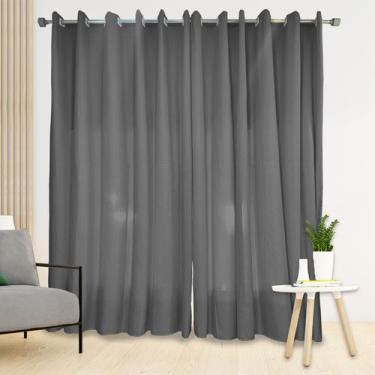 Imagem de Cortina Manu Sala e Quarto 6,00 x 2,50 Várias Cores - DH Enxovais, Cin