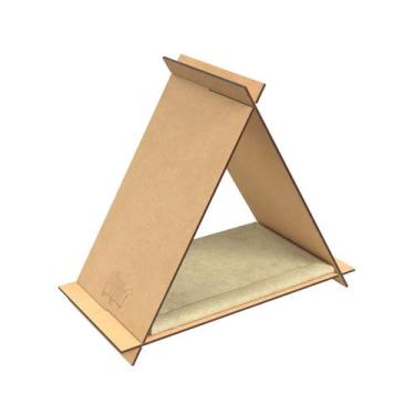 Imagem de Casinha Gato Cachorro Pet Tóca Iglu Luxo Colchão Caminha - Ricapet, Be